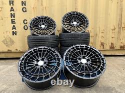19 C63 S Style Alloy Wheels & Tyres Mercedes C-Class E-Class NEW STYLE Black