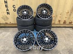 19 C63 S Style Alloy Wheels & Tyres Mercedes C-Class E-Class NEW STYLE Black