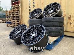 19 C63 S Style Alloy Wheels & Tyres Mercedes C-Class E-Class NEW STYLE Black