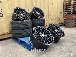 19 C63 S Style Alloy Wheels & Tyres Mercedes C-Class E-Class NEW STYLE Black