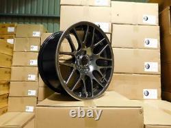 19 CSL Style Alloy Wheels Hyper Black BMW DEEP CONCAVE E46 M3 E90 F10 E92 Z4M