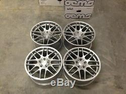 19 CSL Style Alloy Wheels Quartz Silver BMW DEEP CONCAVE E46 M3 E90 F10 E92 Z4M