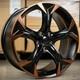 19 Cupra 5 Style Alloy Wheels Matt Black/bronze Vw Audi Read Description