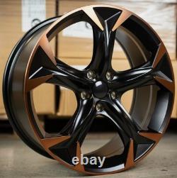 19 CUPRA 5 Style Alloy Wheels Matt Black/Bronze VW AUDI read description