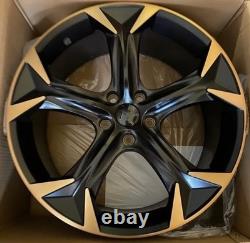 19 CUPRA 5 Style Alloy Wheels Matt Black/Bronze VW AUDI read description