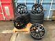 19 Dtm Pretoria Style Alloy Wheels + Tyres Gloss Black Vw Golf Mk7 7.5 Caddy