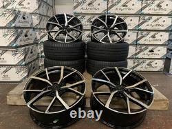 19 ESTORIL BP Style ALLOY WHEELS X4 + TYRES VW GOLF / CADDY