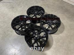 19 Estoril Style Alloy Wheels Gloss Black Fits Volkswagen MK5 MK6 MK7