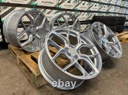 19 Ford Style Alloy Wheels Silver Focus Kuga 8x19 5x108 Aluwerks Xt2