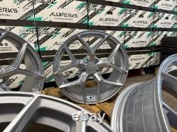 19 Ford Style Alloy Wheels Silver Focus Kuga 8x19 5x108 Aluwerks Xt2