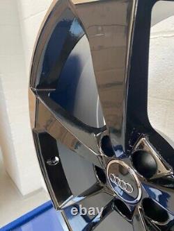 19 Gloss Black & Polished Rota Style Alloy Wheels To Fit Audi A3 / A4 / A6