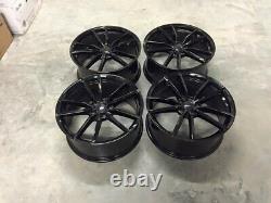 19 Golf R Pretoria Style Alloy Wheels Black VW Golf MK5 MK6 MK7