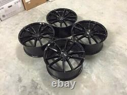 19 Golf R Pretoria Style Alloy Wheels Black VW Golf MK5 MK6 MK7