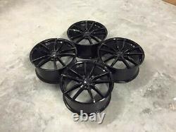 19 Golf R Pretoria Style Alloy Wheels Black VW Golf MK5 MK6 MK7