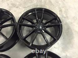 19 Golf R Pretoria Style Alloy Wheels Black VW Golf MK5 MK6 MK7