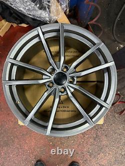 19 Golf R Pretoria Style Alloy Wheels Gloss Gun Metal Volkswagen MK5 MK6 MK7