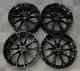 19 Golf R Warmenau Style Alloy Wheels Gloss Black Vw Audi Read Description