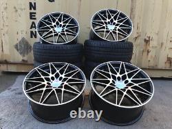 19'' INCH COMPETITION 666m Comp Style ALLOY WHEELS & TYRES FITS BMW 5 / 6 SERIES