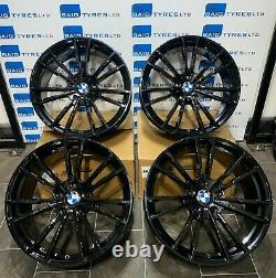 19'' Inch 706m M5 Style New Black Alloy Wheels Fits Bmw 3 4 5 6 Series M3 M4