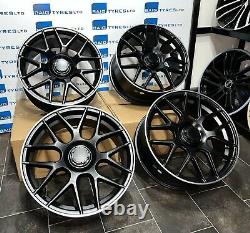 19'' Inch Amg Style New Alloy Wheels Fits Mercedes A B C E Cla Class