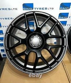 19'' Inch Amg Style New Alloy Wheels Fits Mercedes A B C E Cla Class