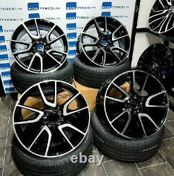19'' Inch Amg Style New Alloy Wheels & New Tyres Fits Mercedes C Class