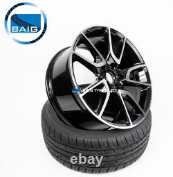 19'' Inch Amg Style New Alloy Wheels & New Tyres Fits Mercedes C Class