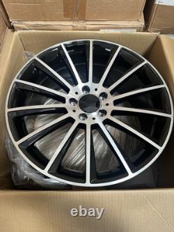 19 Inch Ex Display Black Polished Turbine Style Alloy Wheels Fit Many MERCEDES