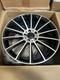 19 Inch Ex Display Black Polished Turbine Style Alloy Wheels Fit Many Mercedes