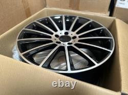 19 Inch Ex Display Black Polished Turbine Style Alloy Wheels Fit Many MERCEDES