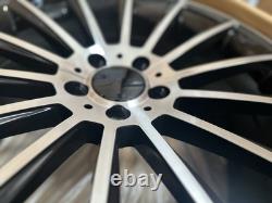 19 Inch Ex Display Black Polished Turbine Style Alloy Wheels Fit Many MERCEDES