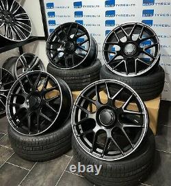 19 Inch Fits Mercedes C Class E63 Amg Style New Alloy Wheels & New Tyres