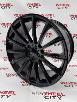 19 Inch Gloss Black Mercedes Turbine Style Alloy Wheels Will fit Most MERCEDES