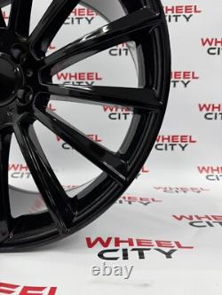19 Inch Gloss Black Mercedes Turbine Style Alloy Wheels Will fit Most MERCEDES