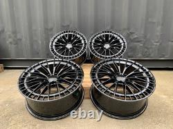 19 Inch Mercedes Black Aero Turbine Style Alloy Wheels x4 5x112 SALE