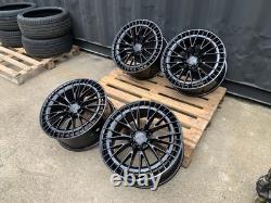 19 Inch Mercedes Black Aero Turbine Style Alloy Wheels x4 5x112 SALE