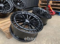 19 Inch Mercedes Black Aero Turbine Style Alloy Wheels x4 5x112 SALE