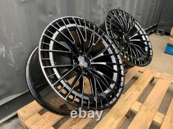 19 Inch Mercedes Black Aero Turbine Style Alloy Wheels x4 5x112 SALE