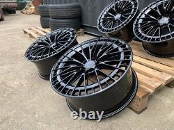 19 Inch Mercedes Black Aero Turbine Style Alloy Wheels x4 5x112 SALE