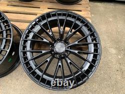 19 Inch Mercedes Black Aero Turbine Style Alloy Wheels x4 5x112 SALE