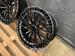 19 Inch Mercedes Black Aero Turbine Style Alloy Wheels x4 5x112 SALE