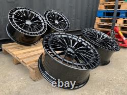 19 Inch Mercedes Black Aero Turbine Style Alloy Wheels x4 5x112 SALE