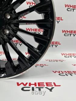 19 Inch Mercedes Gloss Black Polished Lip Turbine Style Alloy Wheels Staggered