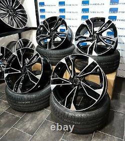 19'' Inch S5 2021 Style New Alloy Wheels & New Tyres Fits Audi A4 A5 A6 S4 S5