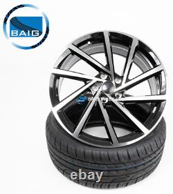 19'' Inch Spielburg Style Alloy New Wheels & Tyres Fits Vw Golf Gti Caddy Passat