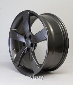 19 Inch TTRS style Alloy Wheels SET OF 4 5x112 Fit Most VW, SEAT, SKODA, GOLF