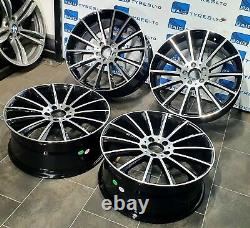 19'' Inch Turbine Style New Alloy Wheels Fits Mercedes C / E / Cla / Vito