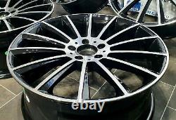 19'' Inch Turbine Style New Alloy Wheels Fits Mercedes C / E / Cla / Vito