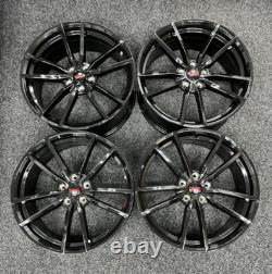 19 Inch VW Golf Pretoria Style Alloy Wheels Gloss Black MK5/6/7/7.5/8 5x112