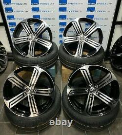 19 Inch Vw Golf/ Golf R / Gti/caddy / Scirocco Cadiz Style Alloy Wheels & Tyres